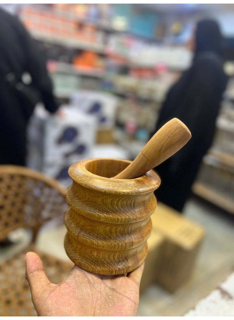 ملاط من خشب الزان الصلب. مادة مميزة للغاية. جودة فائقة. مادة متينة. سيدوم معك طويلًا. سيكون إضافة رائعة لمطبخك. فضلًا عن أنه أنيق وجميل للغاية. - Image 2